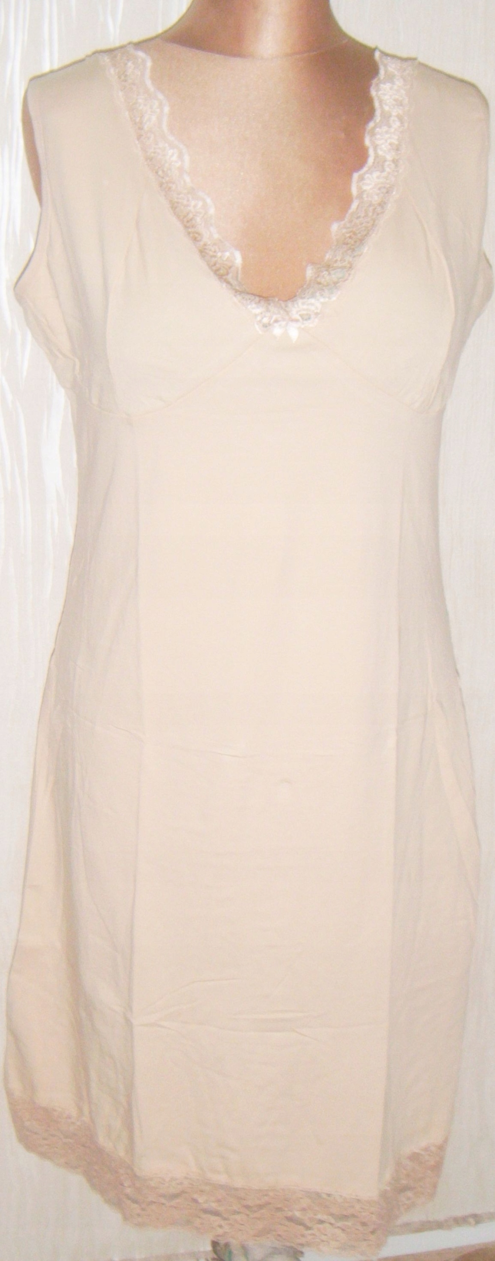 

Nowa Halka M L XL 2XL Kolory Koronka Bawełna Dove!