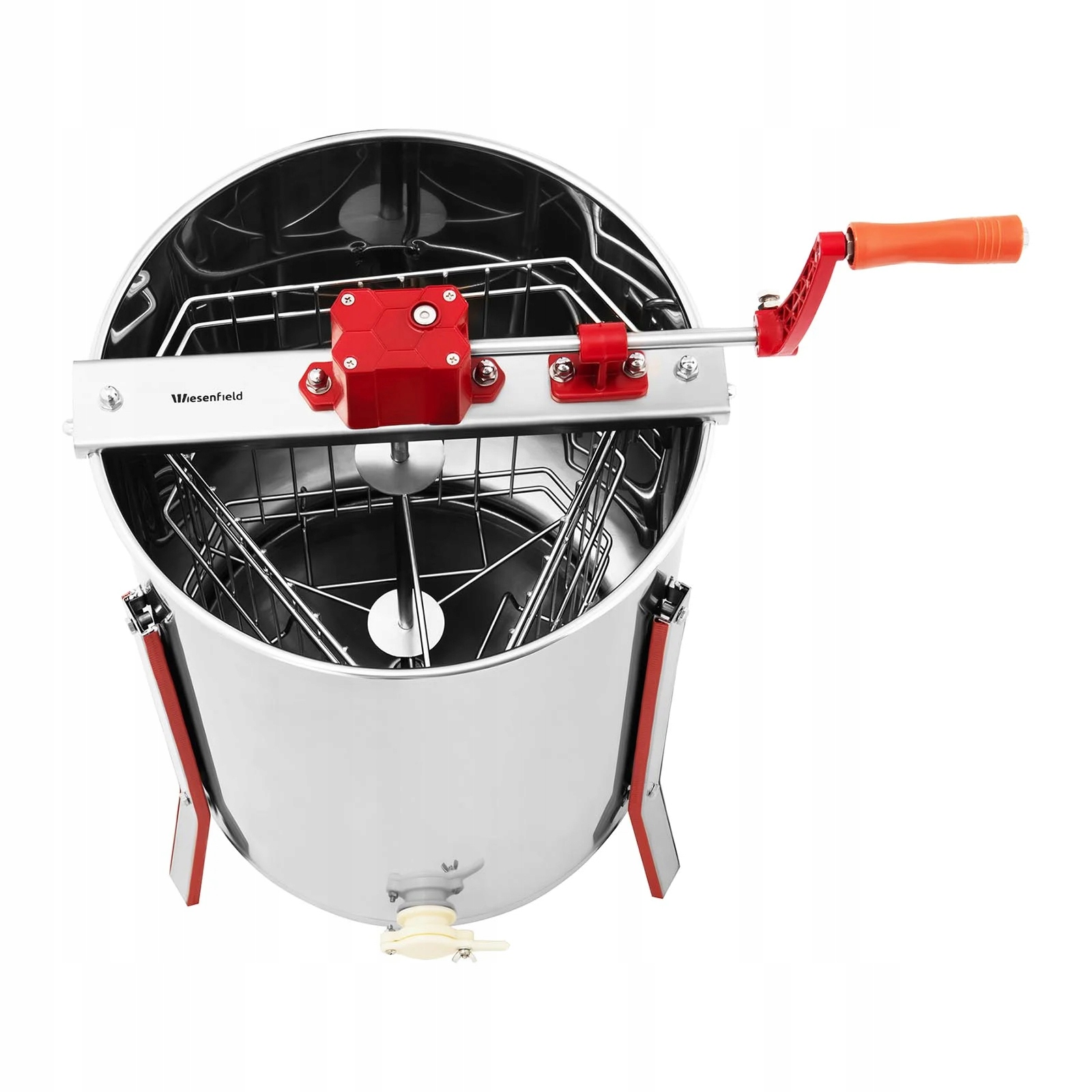 MIODARKA WIRÓWKA DO MIODU 3-RAMKOWA STAL NIERDZ. Liczba kaset 3