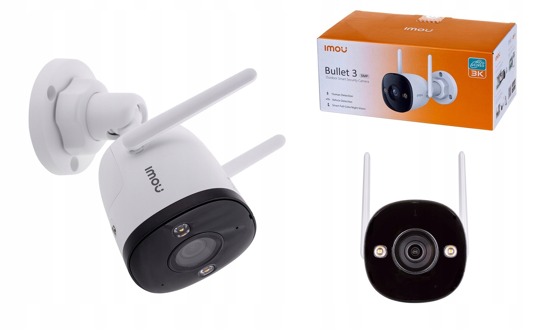 Ip kamera Imou Bullet 3 5MP Wi-Fi IR30 IPC-S3EP-5M0WE