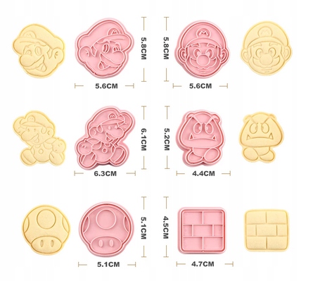 FOREMKI WYKRAWACZE Super Mario Bros Marka inna