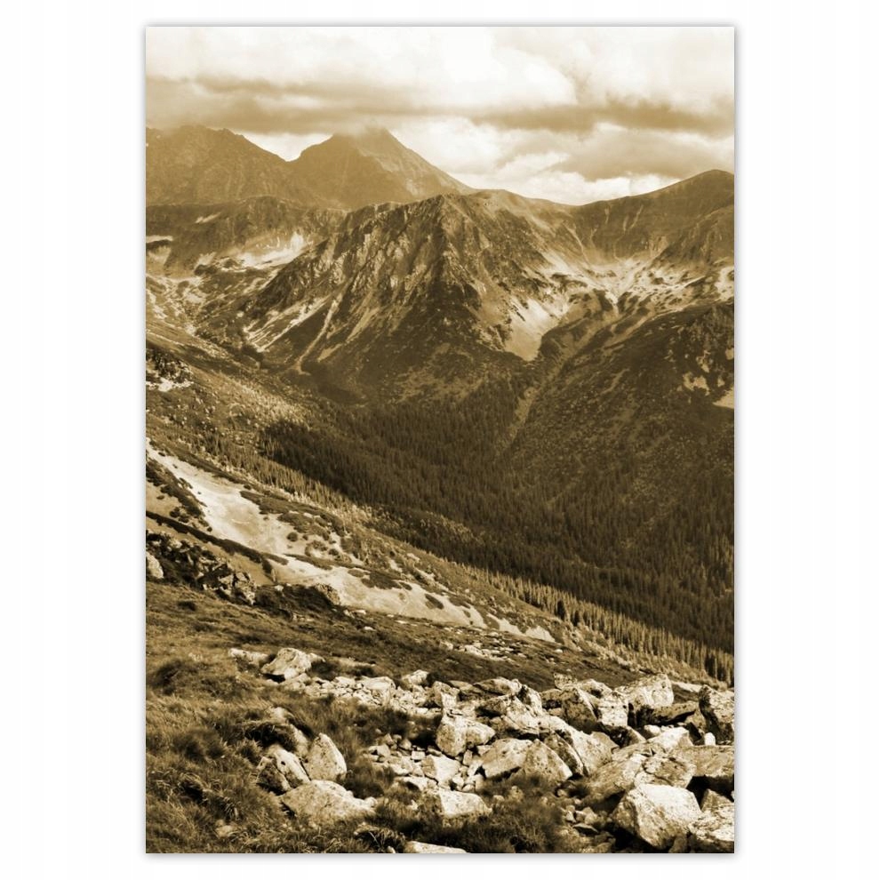 

Naklejki 50x70 Tatry Polskie góry Widok