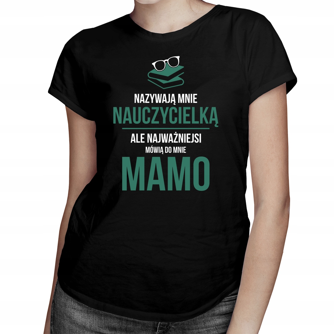 

Prezent dla nauczycielki - koszulka z nadrukiem