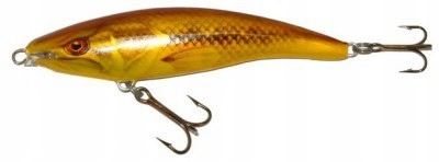 Wobler tonący Ugly Duckling Sinking 9 Gold Bass 10,5cm 15g