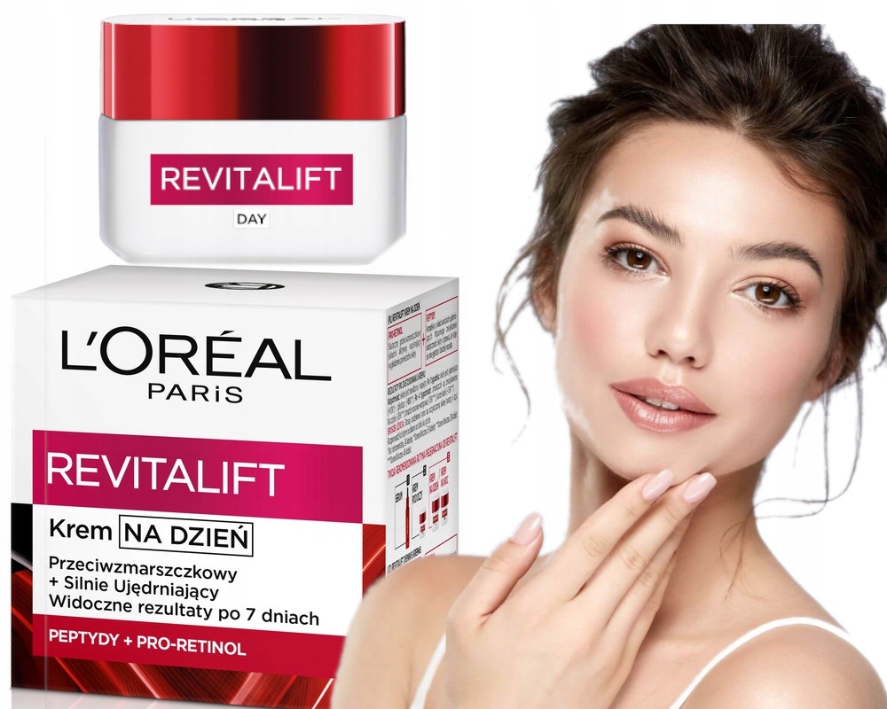 Zpevňující krém proti stárnutí L'Oréal Revitalift na den i noc 50 ml