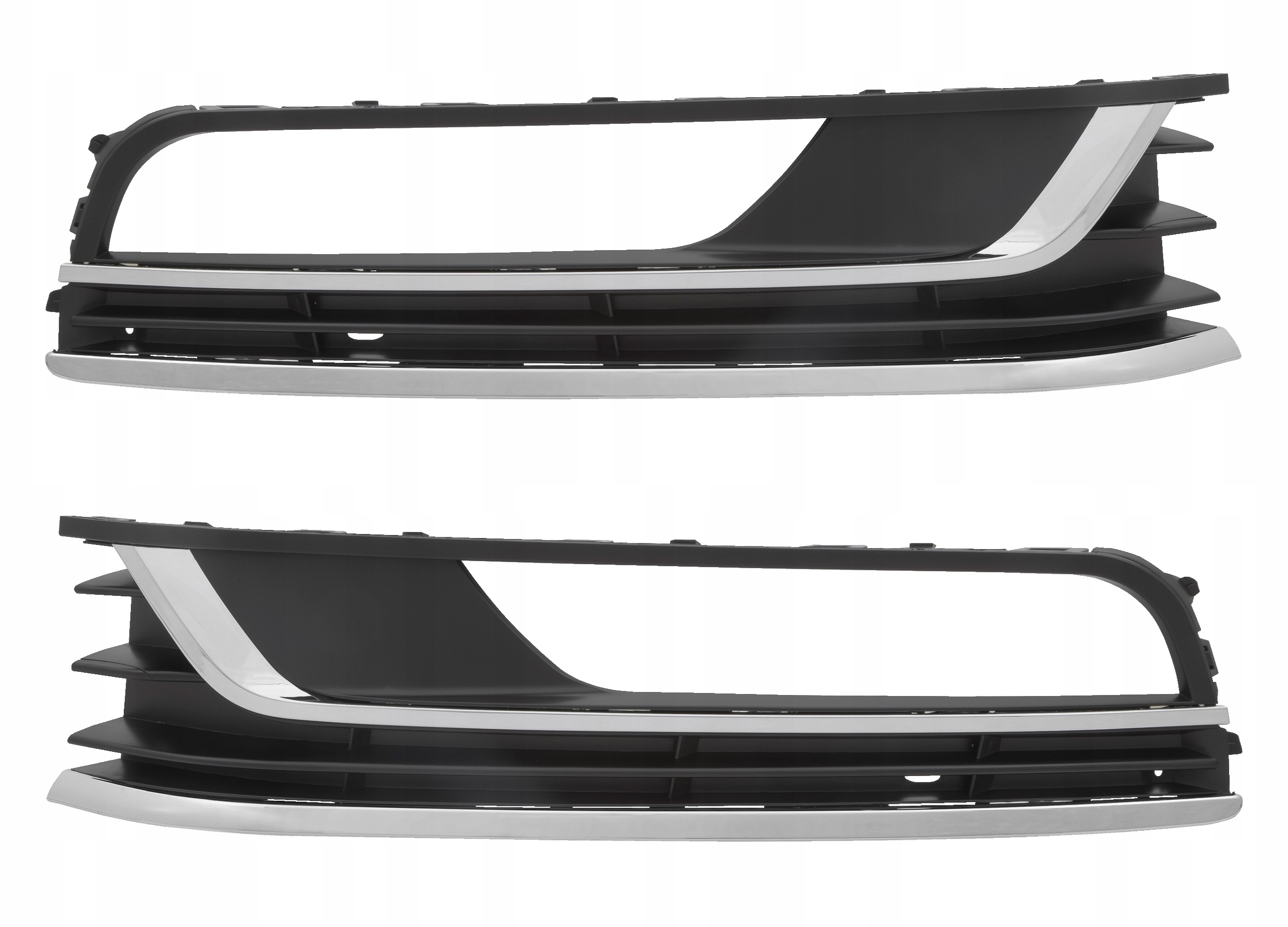 Volkswagen Passat B7 Atrapa V Nárazníku Levá Pravá Otvor Pro Halogen 2010