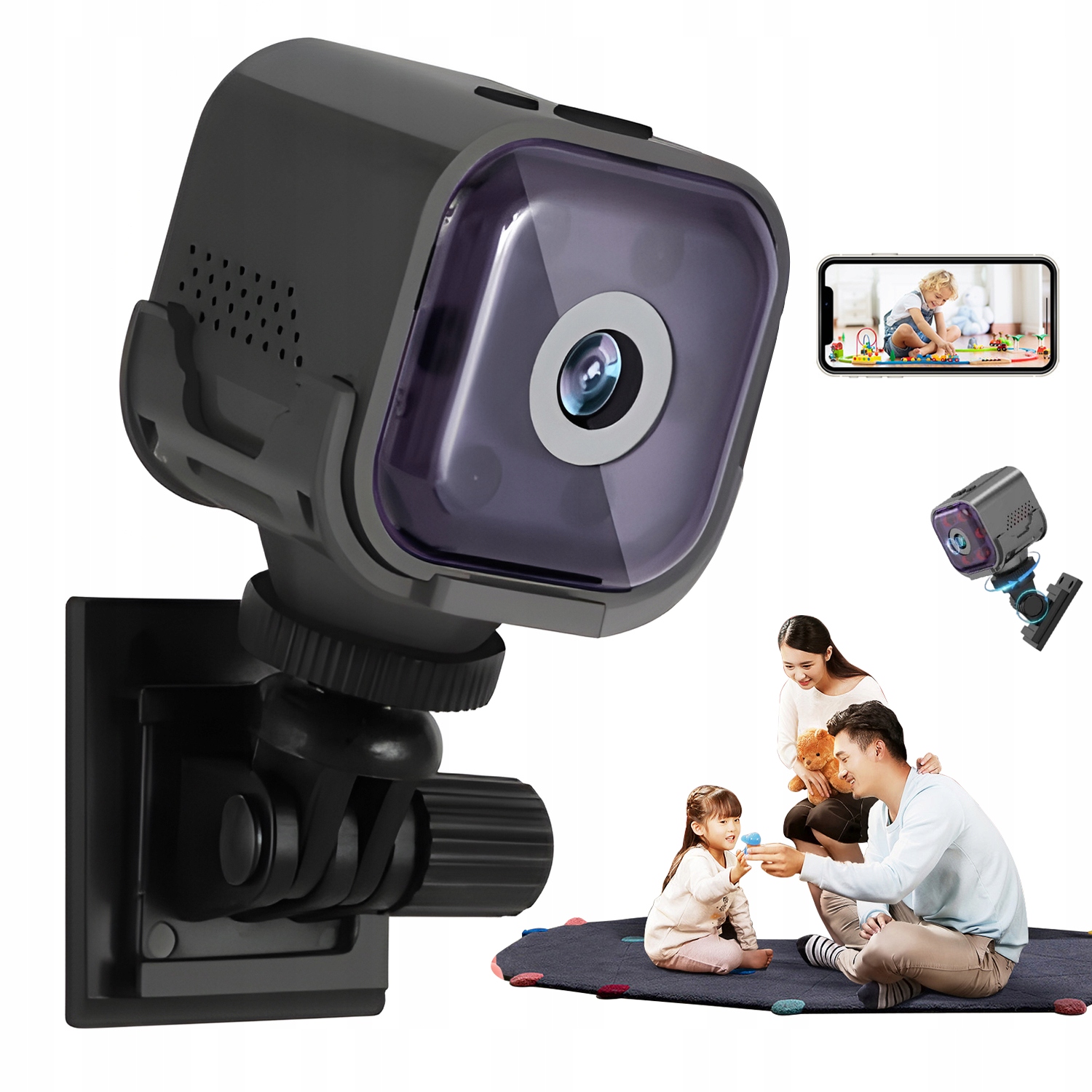 Mini Venkovní Wifi Kamera S Detekcí Pohybu Hd