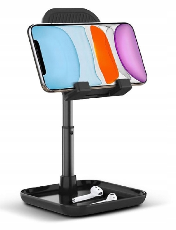 Podstawka Uchwyt pod Telefon Tablet z Regulacją Wysokości Nachylenia Techly