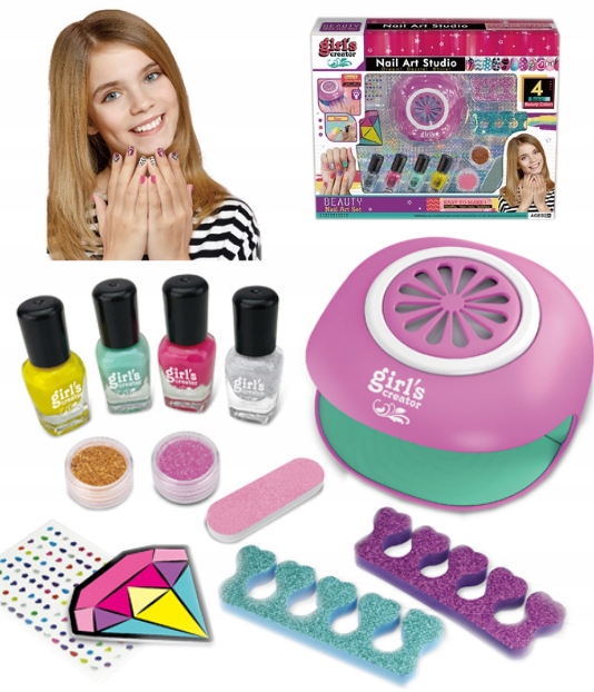 

Zestaw Do Stylizacji Paznokci Manicure Dla Dzieci