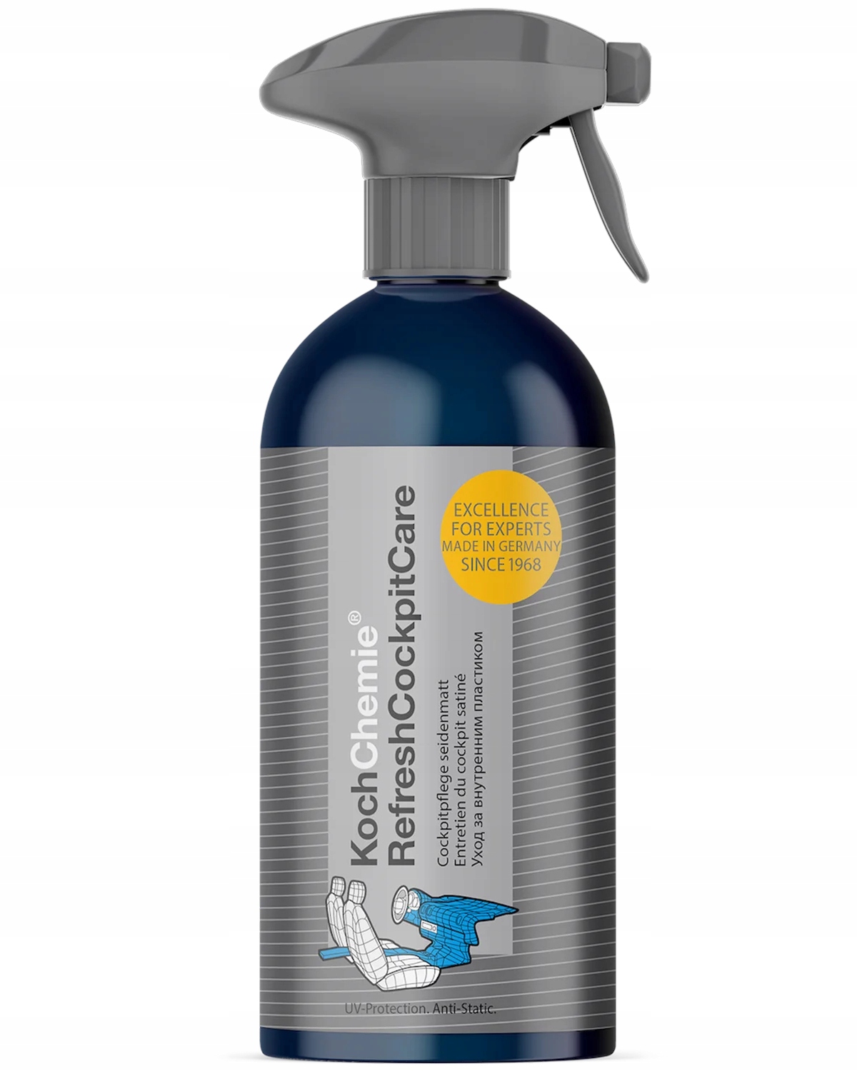 Koch Refresh Care - do pielęgnacji kokpitu 500 ml Rodzaj polerowanie lakieru