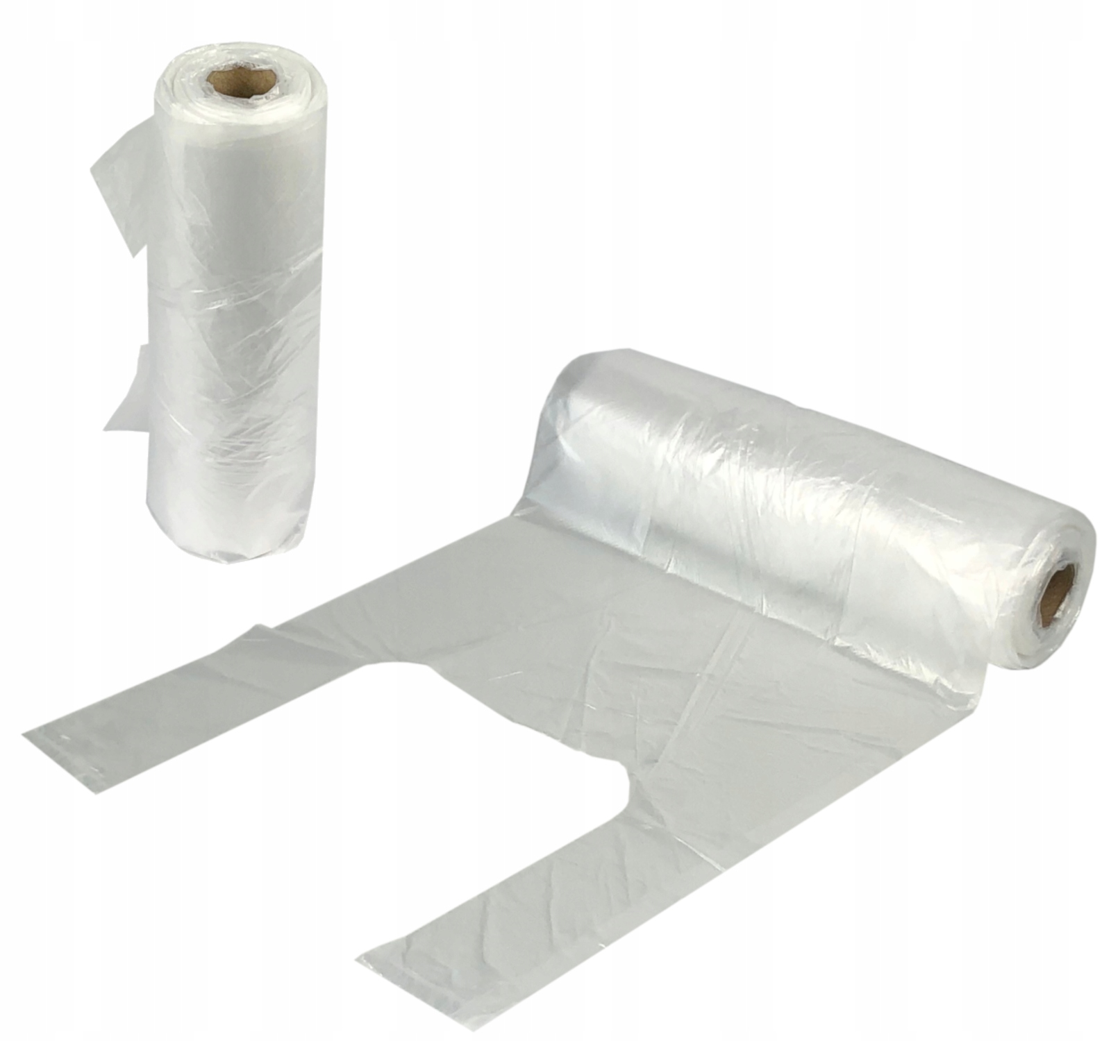 JEDNORAZOWE REKLAMÓWKI NA ROLCE ZRYWKI 22x44 HDPE