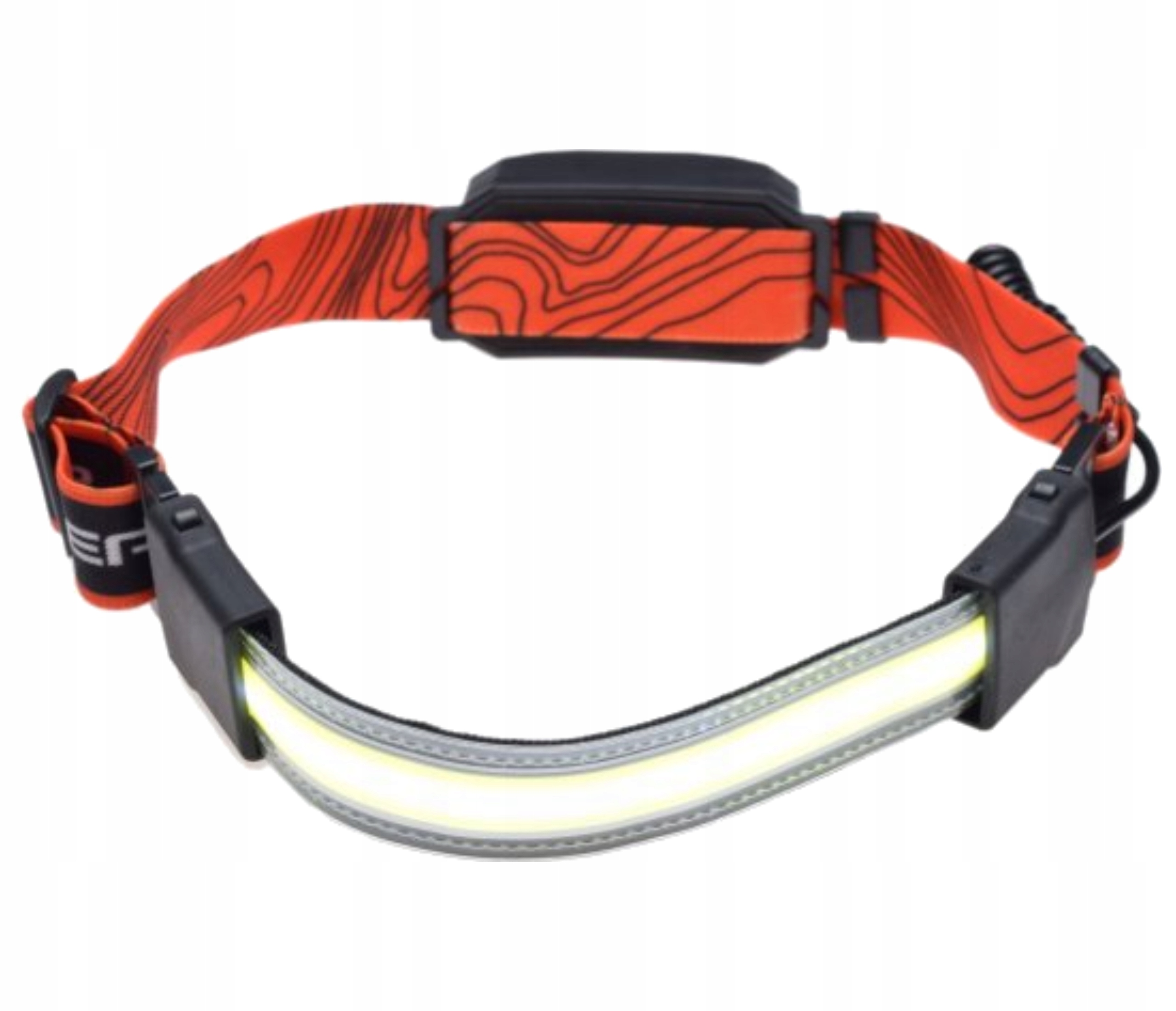 Latarka Czołowa Czołówka Elastyczne Led 350 Lumenów IPX4 Usb-c 1200 mAh