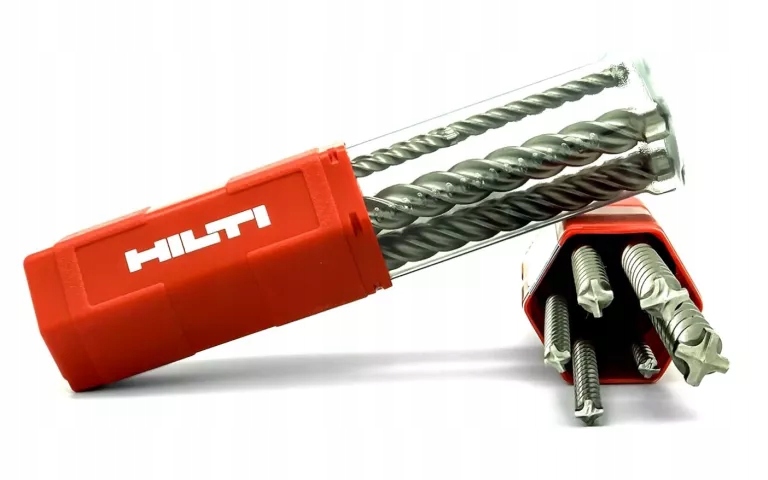 Hilti Zestaw wierteł SDS-Plus do betonu żelbetu 6 sztuk Te-cx 4-ostrzowe