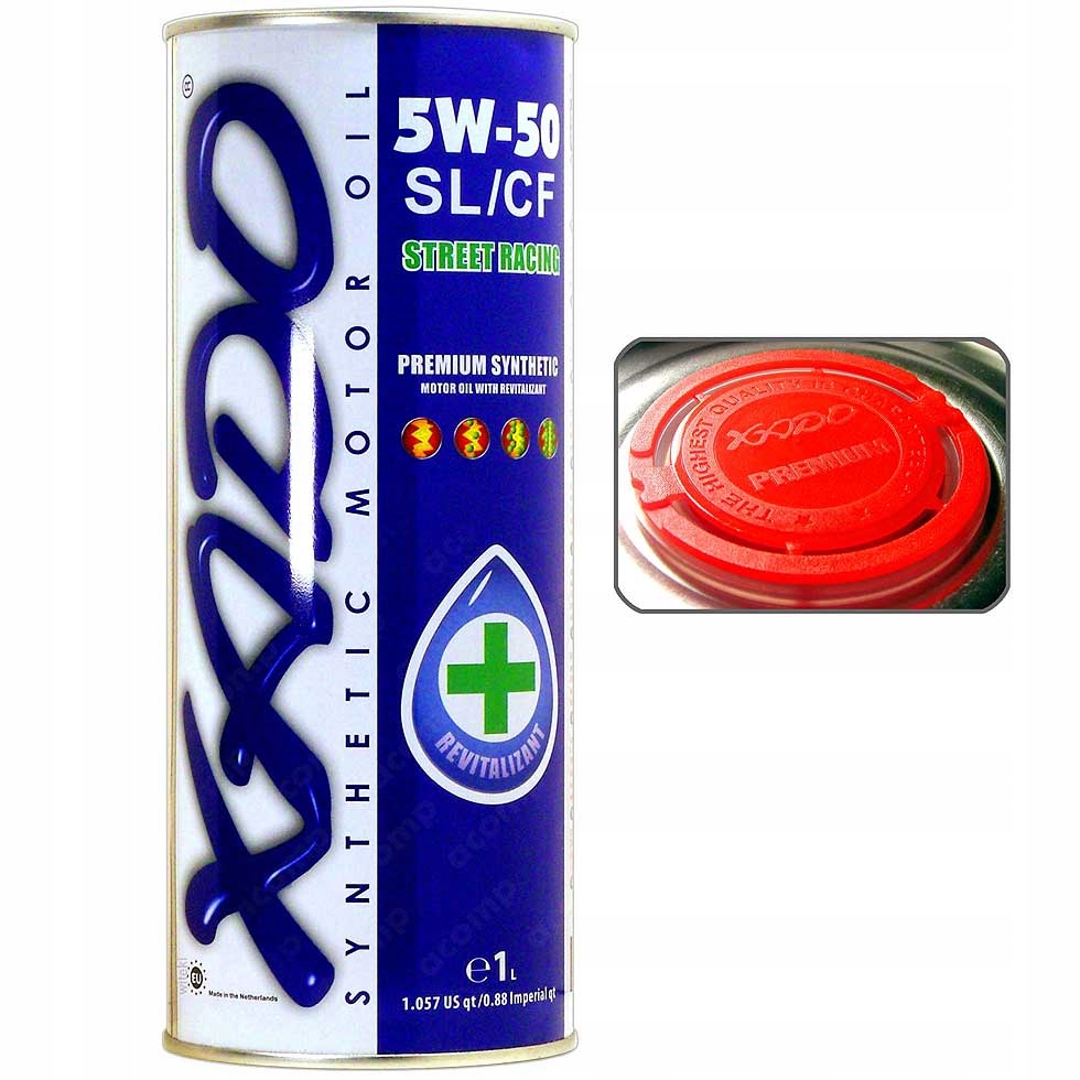 

Xado Atomic Oil REVital 5w50 Sl/cf A3/B3/B4 1L
