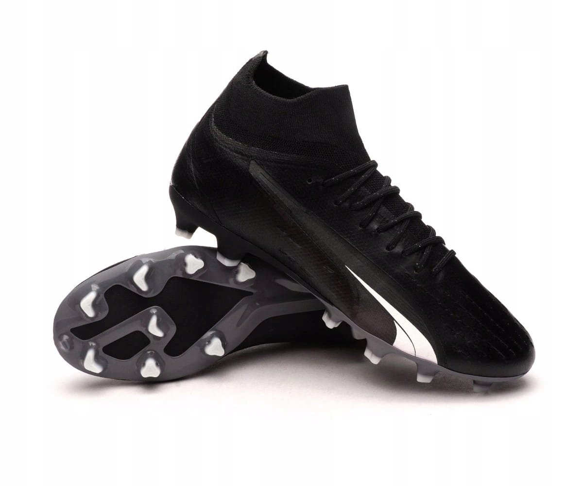 Puma męskie buty piłkarskie Ultra Pro Fg/ag sportowe buty piłkarskie czarne 40
