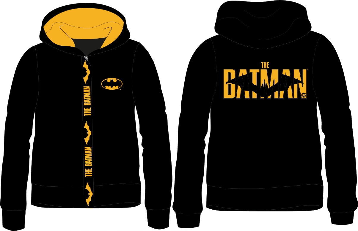 Bluza rozsuwana BATMAN 128 cm 7-8 lat LICENCJA