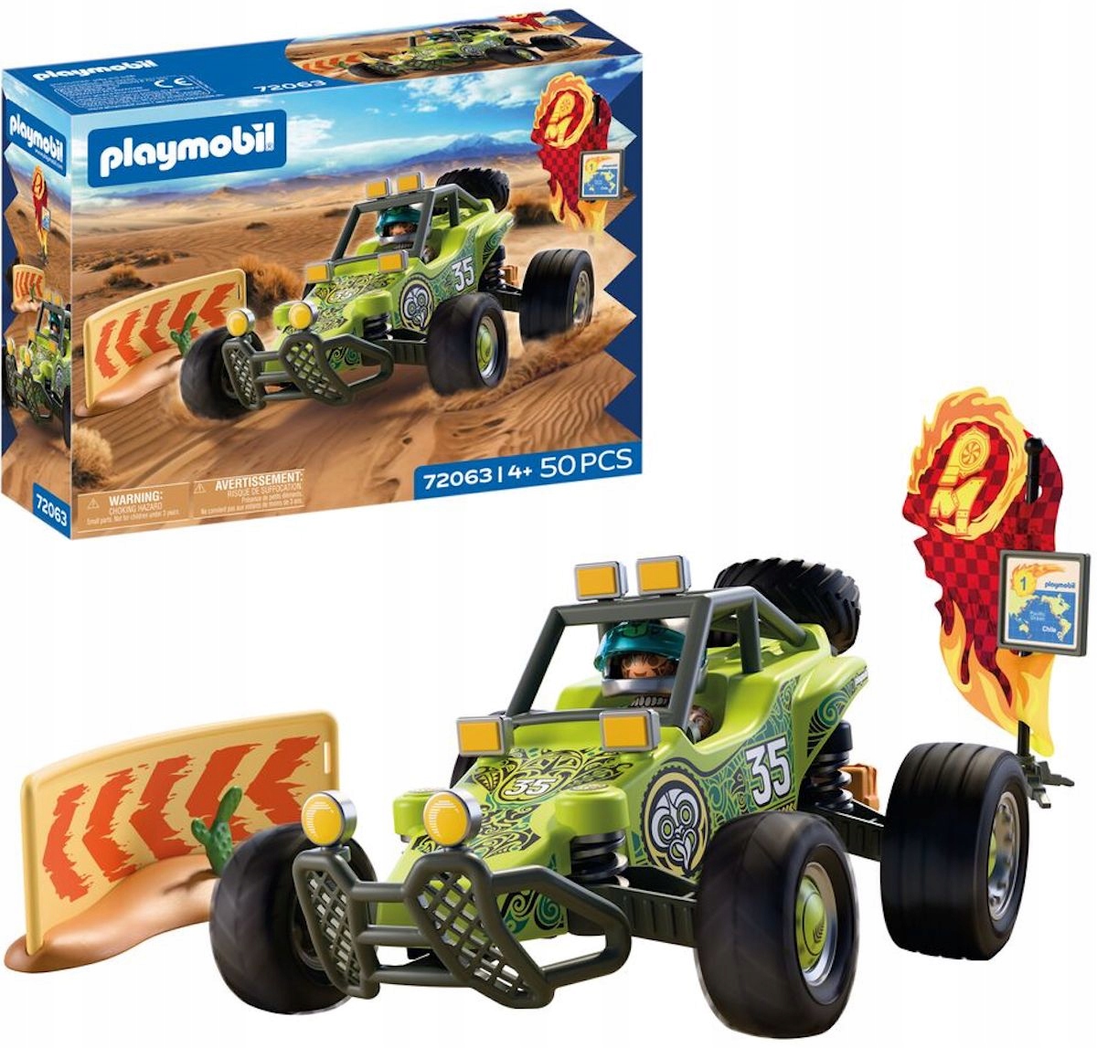 Playmobil 72063 Terenowy buggy Cars