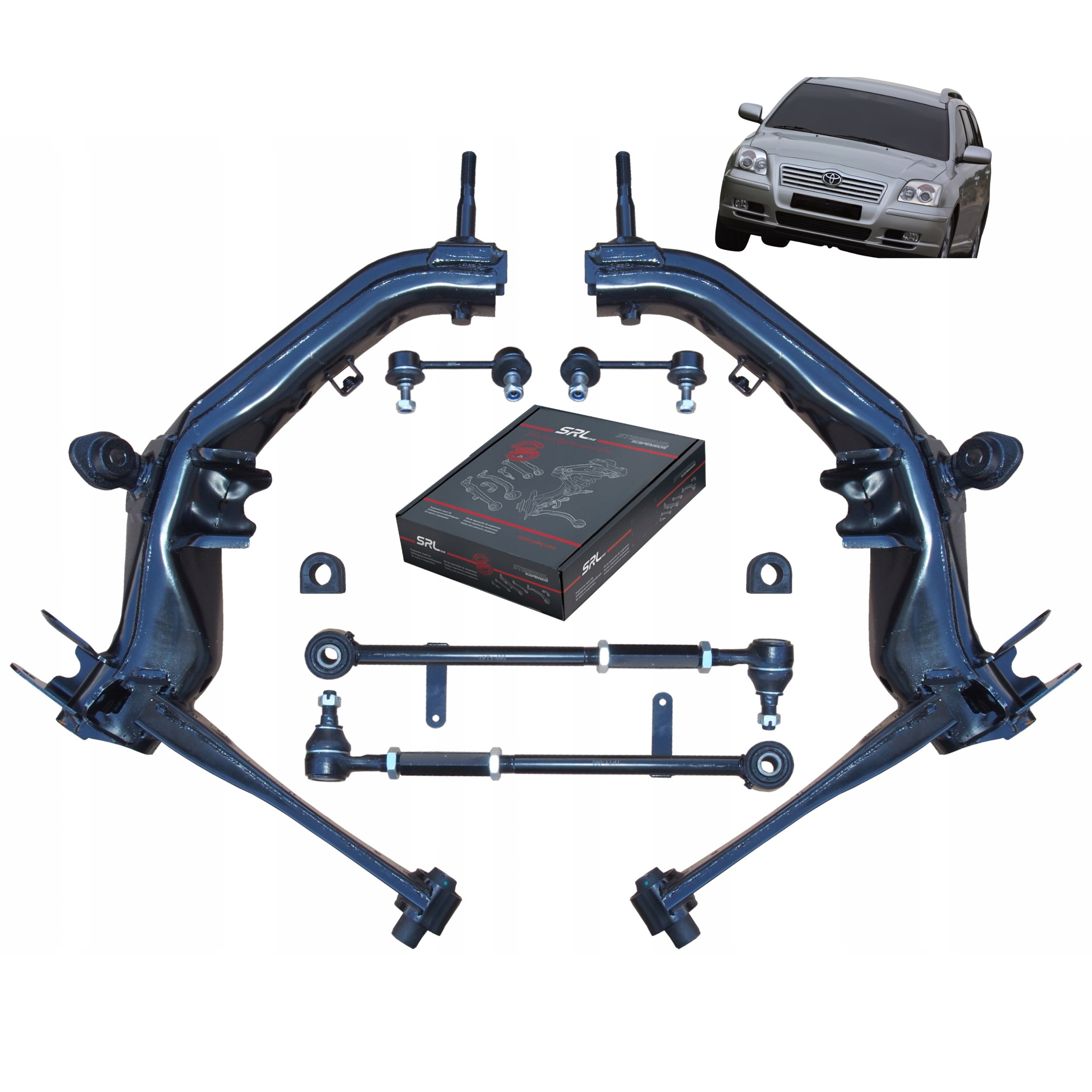 Rameno Regulační Spojka Toyota Avensis T25 03-08 Zadní Sada Sedan Kombi