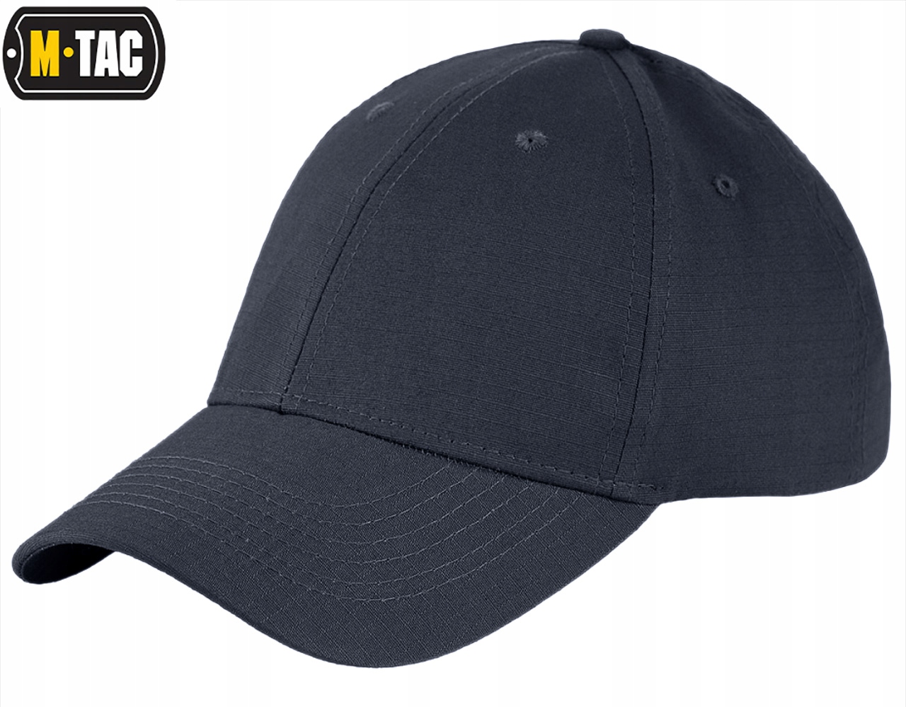 Czapka z Daszkiem Męska Bejsbolówka M-Tac Rip-Stop Wodoodporna Grey S/M Marka M-Tac