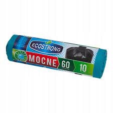 

Worki na odpady śmieci 60 L Niebieskie 10 sztuk