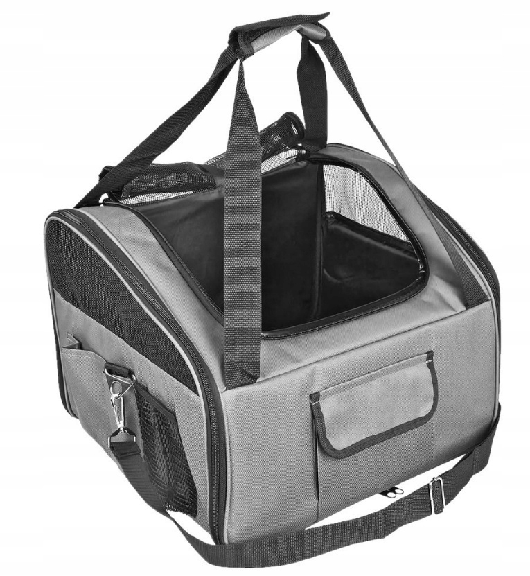 Levně Přepravka pro zvířata, taška pro psa a kočku 9 kg do auta