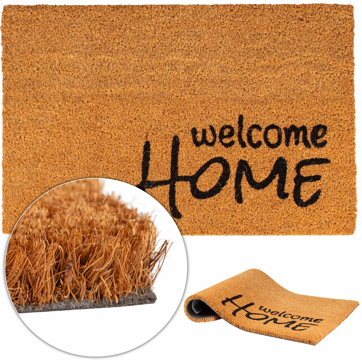 WYCIERACZKA WEJŚCOWA KOKOS POD DRZWI BUTY 40X60CM