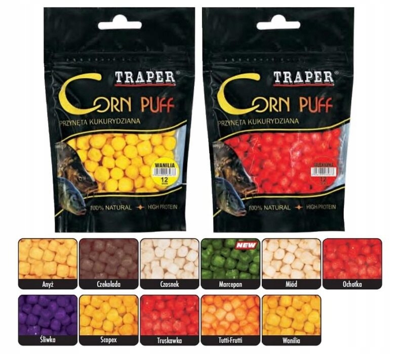 Corn Puff Traper Prażynki Haczykowe 4MM Marcepan