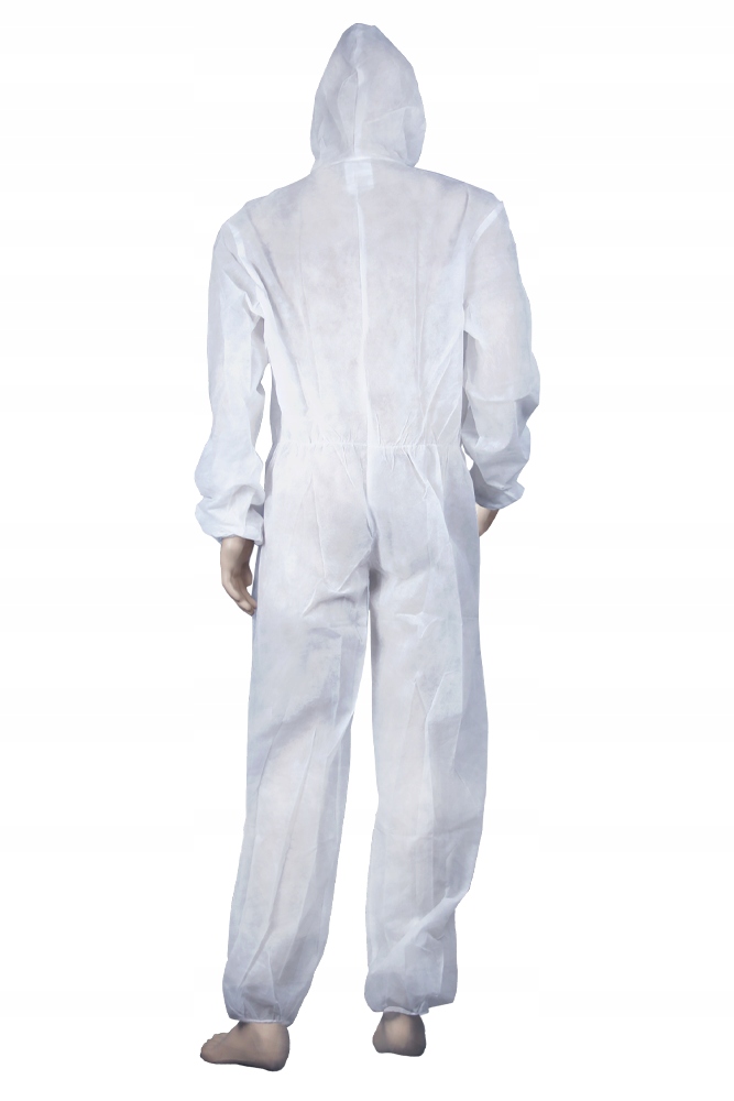 KOMBINEZON OCHRONNY JEDNORAZOWY BIAŁY 50G L EAN (GTIN) 3600543140163