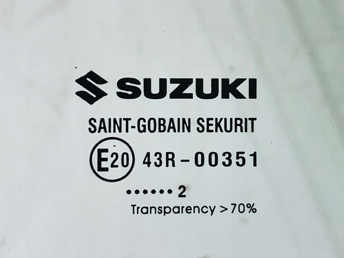 SZYBA PRAWY PRZÓD SUZUKI SX4 SUV Jakość części (zgodnie z GVO) O - oryginał z logo producenta pojazdu (OE)