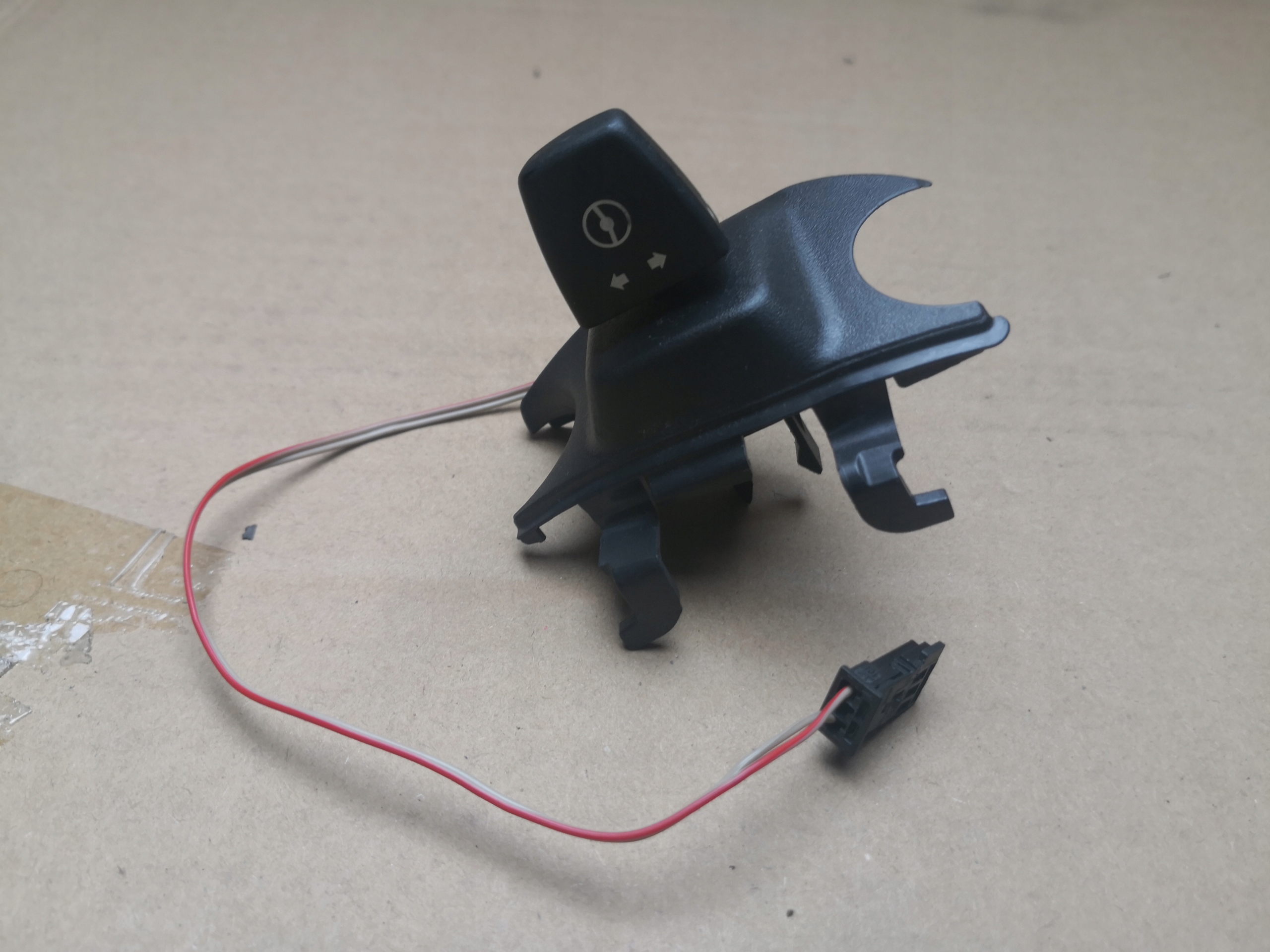 steering wheel height control BMW X5 E70