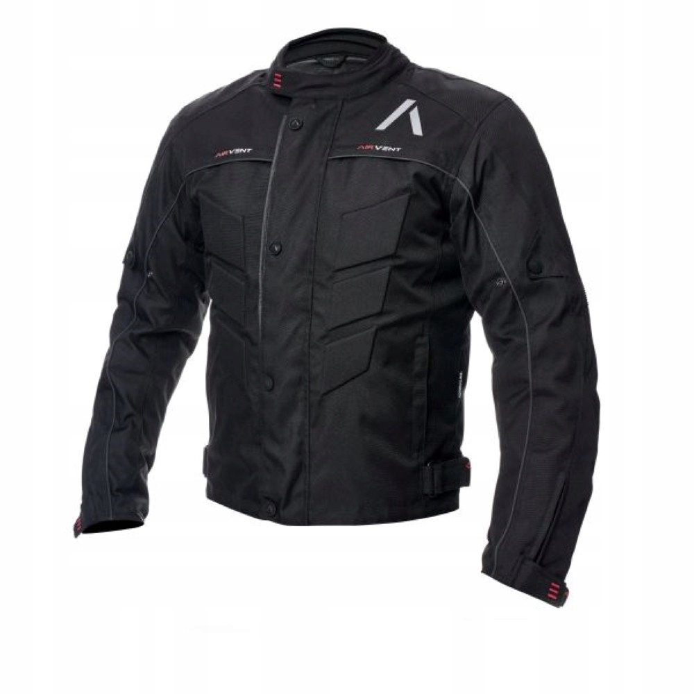 KURTKA MOTOCYKLOWA MĘSKA TEKSTYLNA ADRENALINE PYRAMID 2.0 PPE CZARNA 4XL