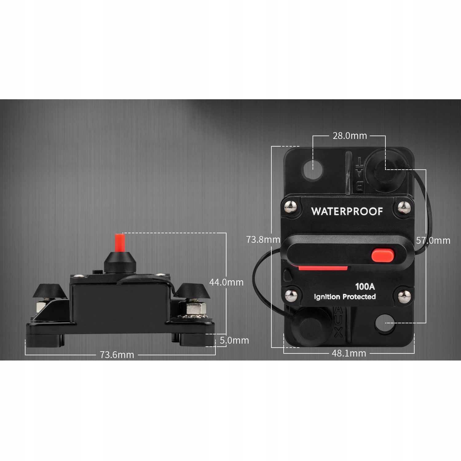 BEZPIECZNIK SAMOCHODOWY automatyczny 120A 12-24V Typ samochodu 4x4/SUV