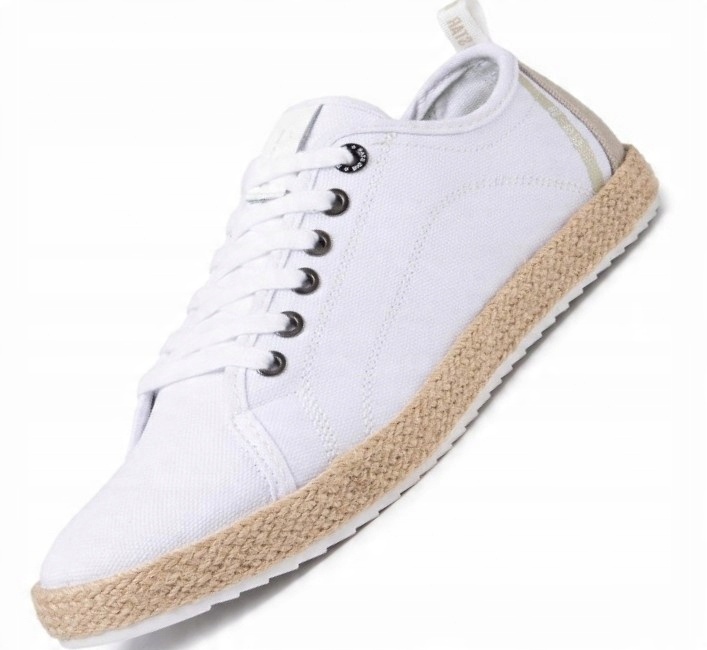 

Espadryle Męskie Białe FF174155 R43 + Gratis