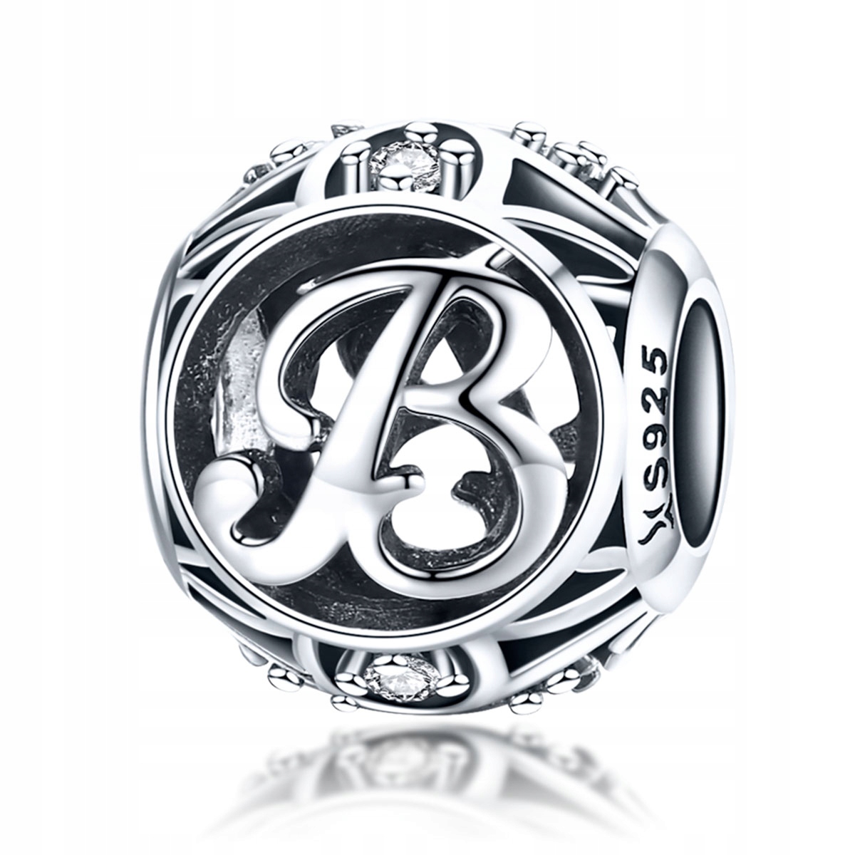 

Zawieszka Charms Litera B do Pandora Srebro 925