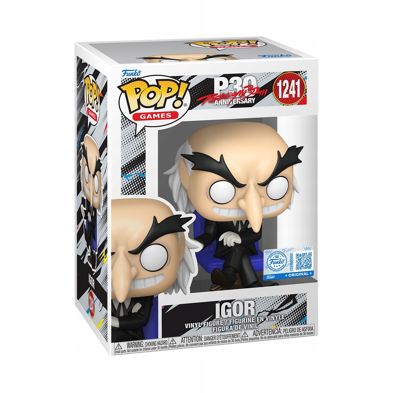Funko Pop! Persona Igor sběratelská vinylová figurka #1241 herní
