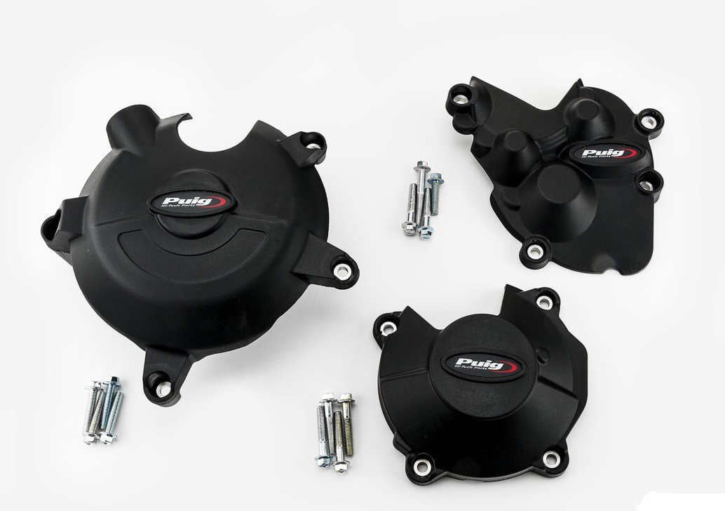 20132N - Щитки двигателя PUIG для KAWASAKI ZX-6R 06-16R