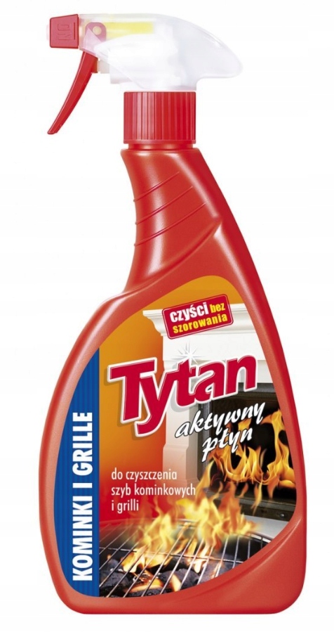 

Tytan Płyn do czyszczenia szyb kominkowych 500ml