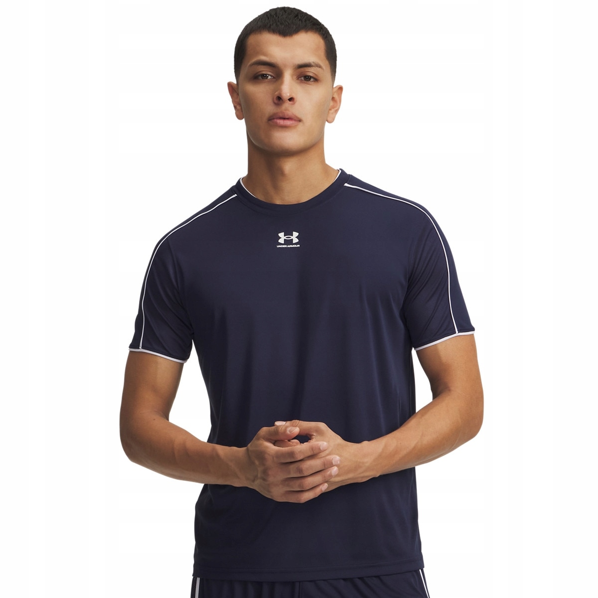 Męska koszulka piłkarska Under Armour Ua Challenger Train Granatowy S
