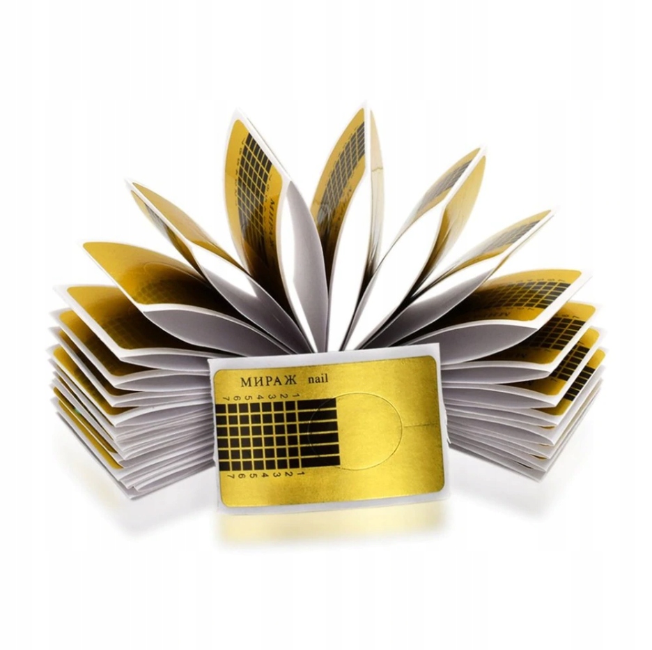 Szablony na paznokcie formy do przedłużania 100szt Kod producenta DIY