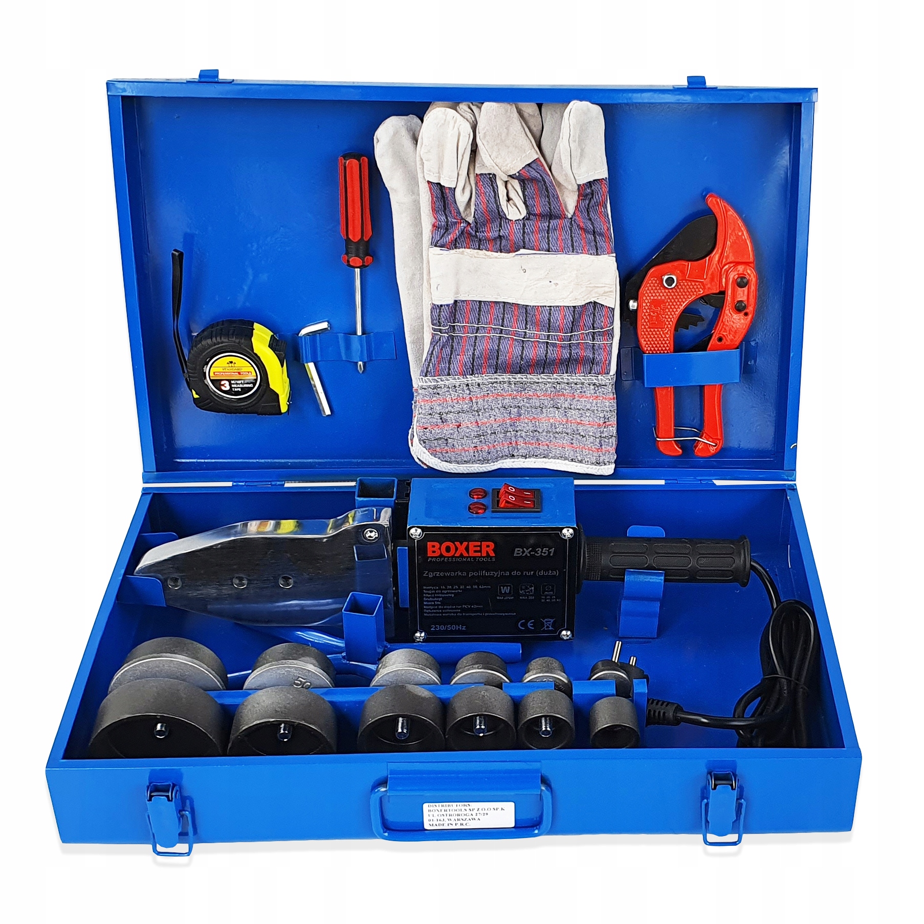 BX ZGRZEWARKA DO ZGRZEWANIA RUR PP PCV 2850W MOCNA Maksymalna moc 2850 W