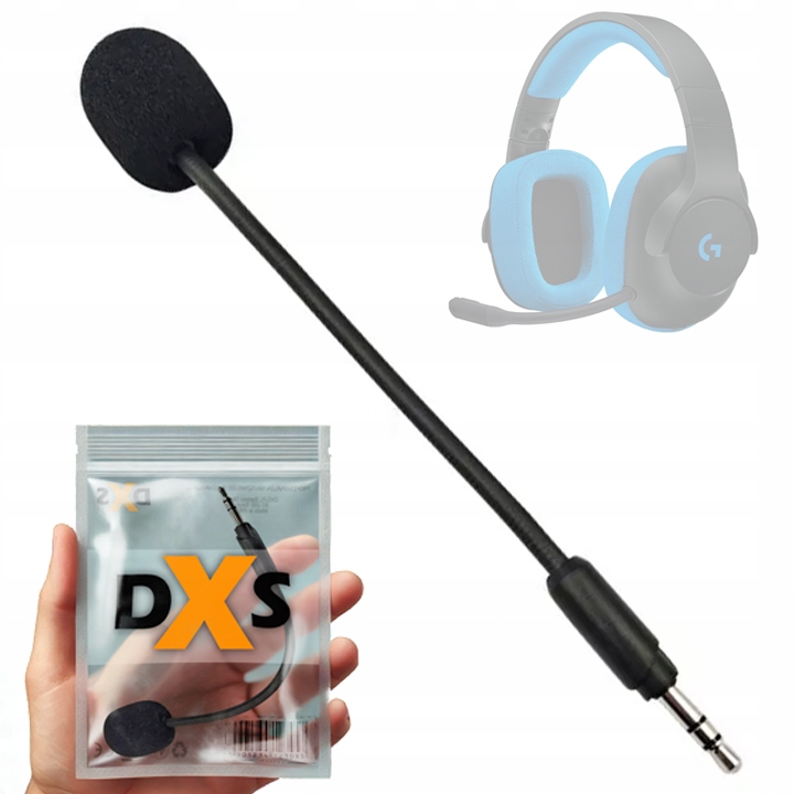 Dxs Mikrofon Logitech G233 G433 G Pro Jack 3.5MM Gaming Fejhallgatóhoz