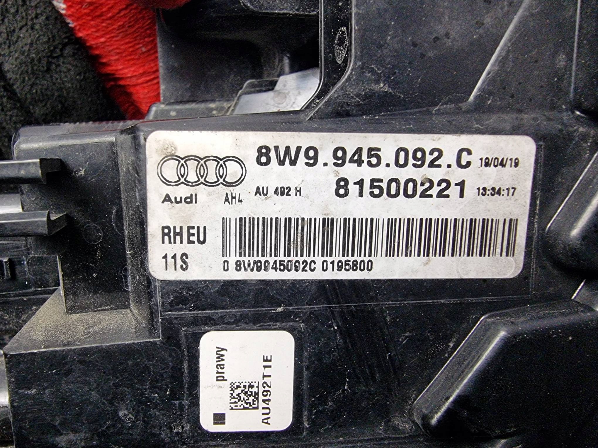 Licht rechts heck 8W9945092C AUDI A4 B9