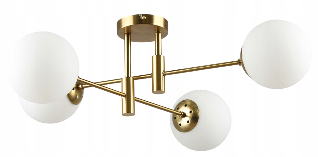 Stropní Závěsná Lampa Stropní Svítidlo Lustr Kule Led 4PL