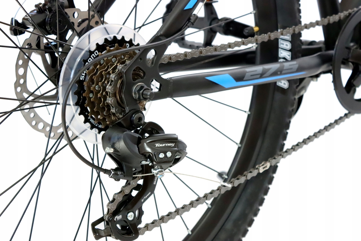 GÓRSKI ROWER MTB 27,5 " CALI KOŁA SHIMANO 6 BG MŁODZIEŻOWY MĘSKI NA KOMUNIĘ Płeć produkt uniseks