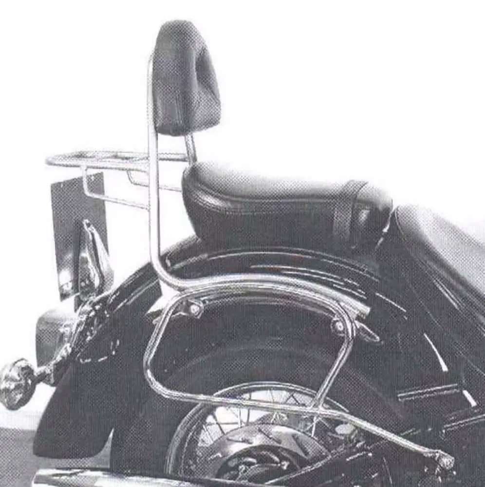 Sissybar s nosičom pre Yamaha Xvs 1100 A Drag Star Classic (2001-2007)