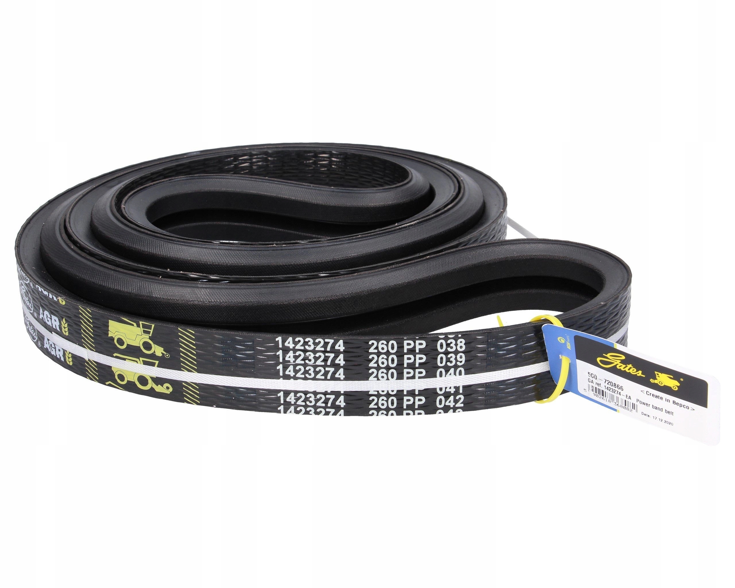 Řemen 2HBx3110 Claas 720866, 629436, 661298 Gates