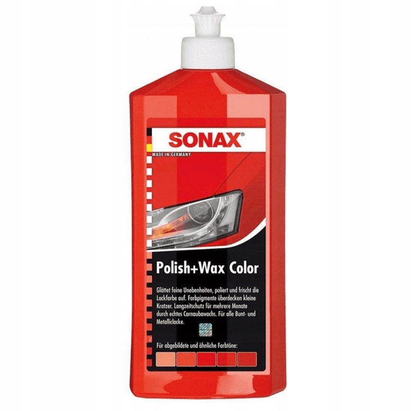 Sonax Wosk Koloryzujący 500ml Czerwony