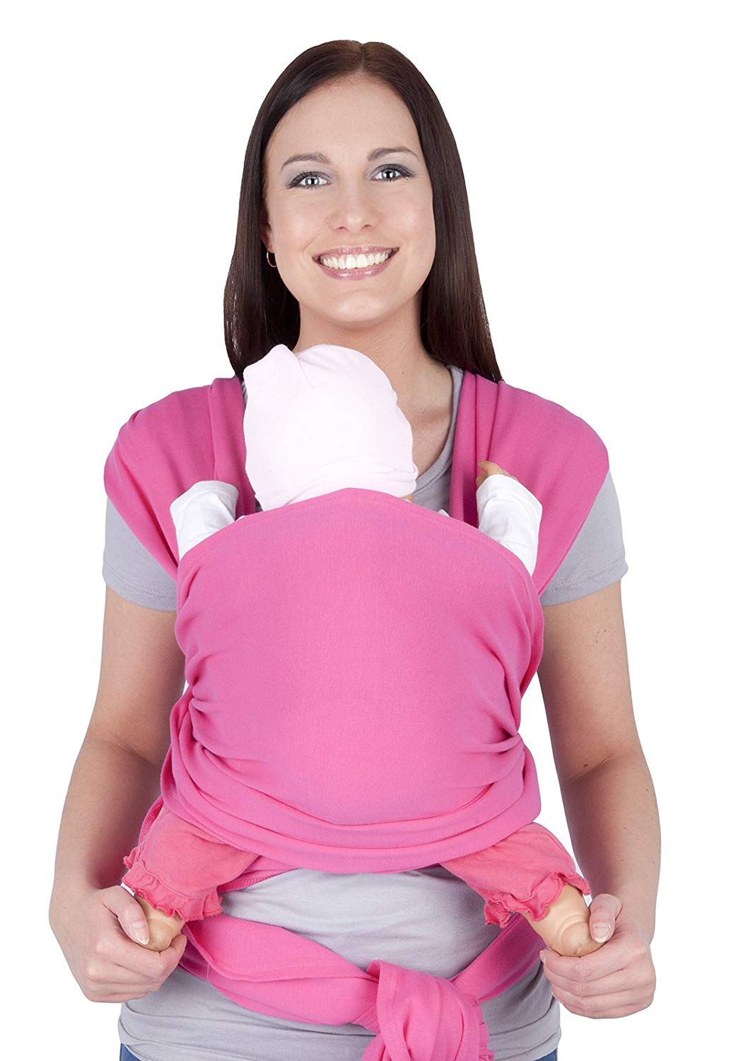 Chusta do noszenia dzieci melanżowa Opcje noszenia Na plecach Na boku Przodem W pozycji leżącej