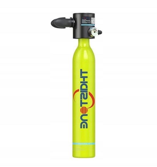 BUTLA DO NURKOWANIA 0.5L BUTLA TLENOWA Z ZAWOREM