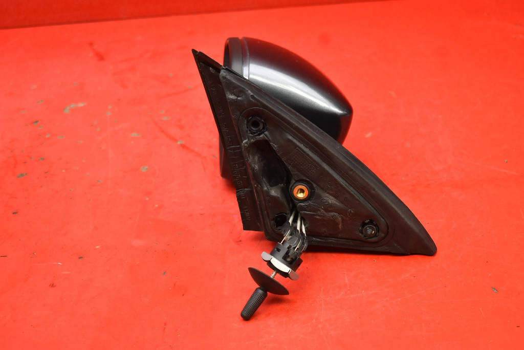 mirror left SZARE manually EU 5JA857933 SKODA RAPID 12-17