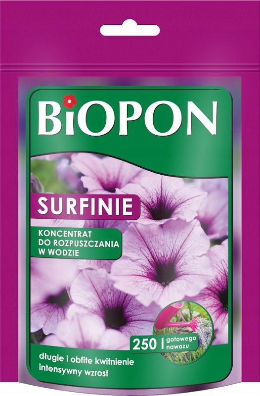 

Biopon nawóz koncentrat rozpuszczalny do Surfinii